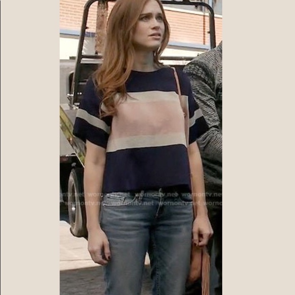 Lydia Martin Topshop Boxy Tee
